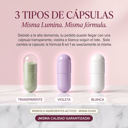 Cápsulas LuminaLabs